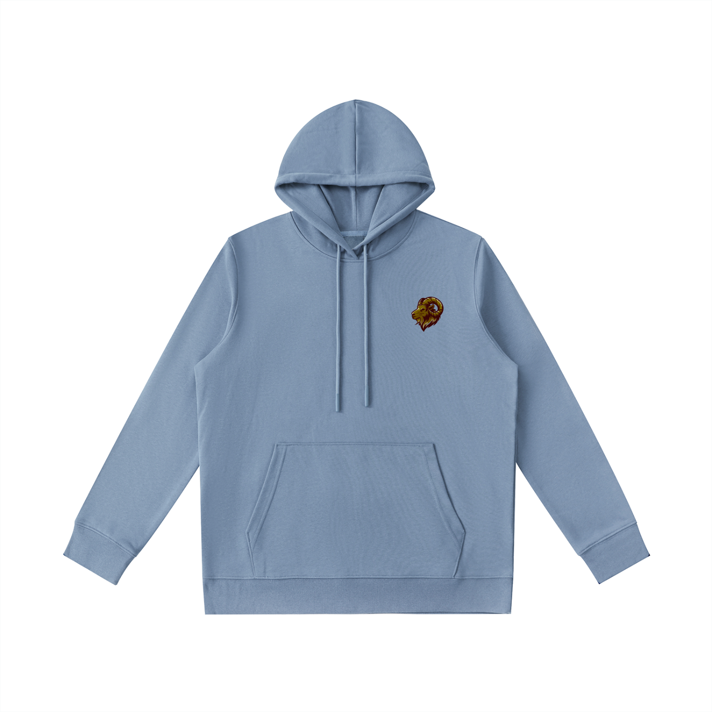 The Gentlemen’s Club Goat Hoodie - Haze Blue
