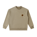 The Gentlemen’s Club Goat Patch Pocket Jumper - Khaki