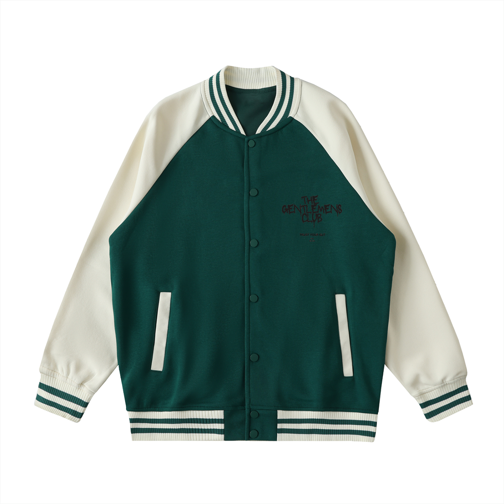 The Gentlemen’s Club Varsity Jacket - Spray Edition