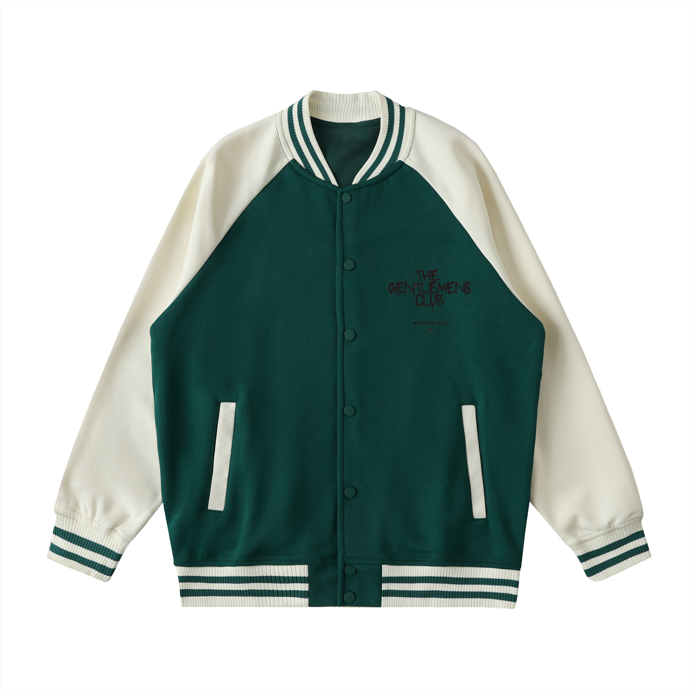 The Gentlemen’s Club Varsity Jacket - Spray Edition