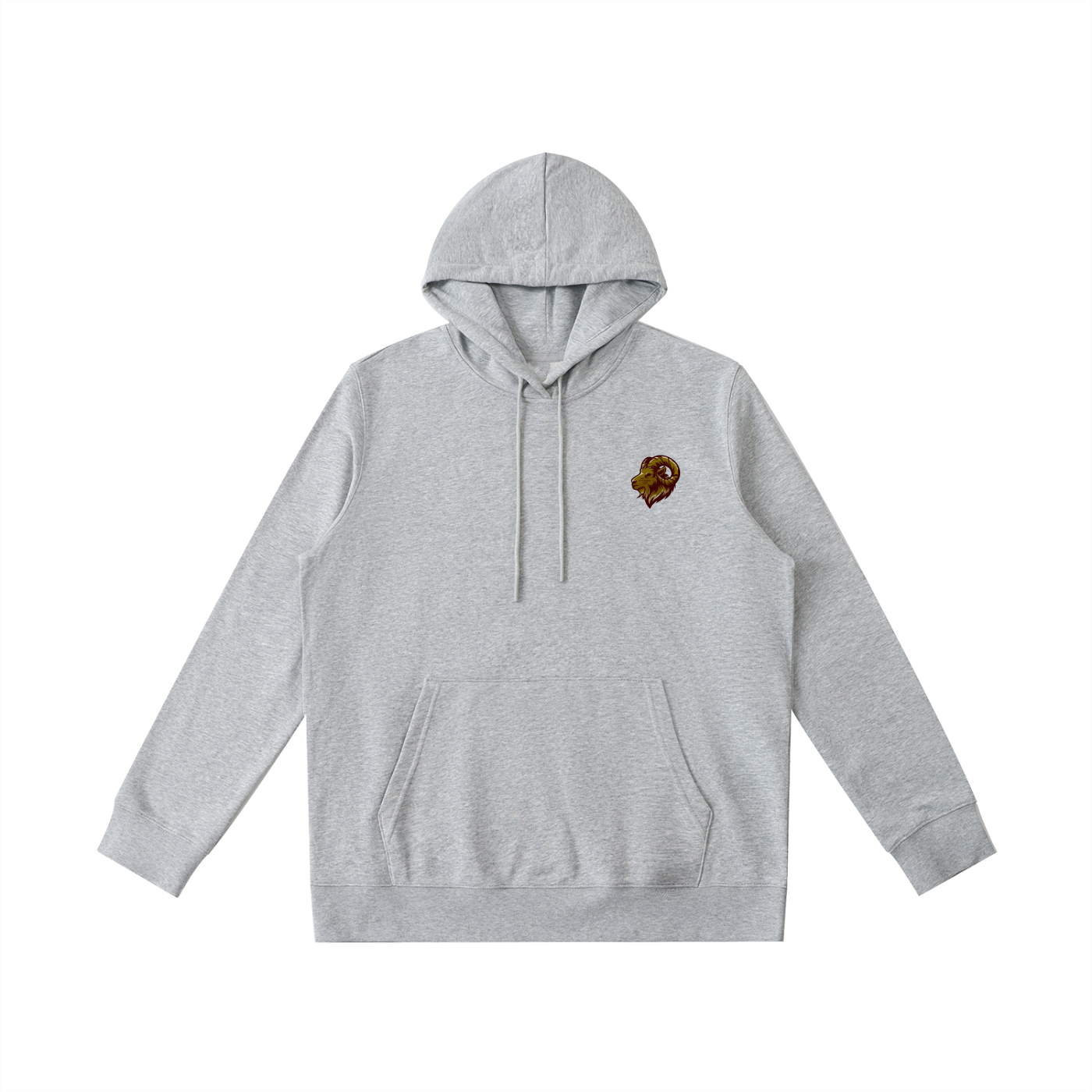 The Gentlemen’s Club Goat Hoodie - Flower Gray