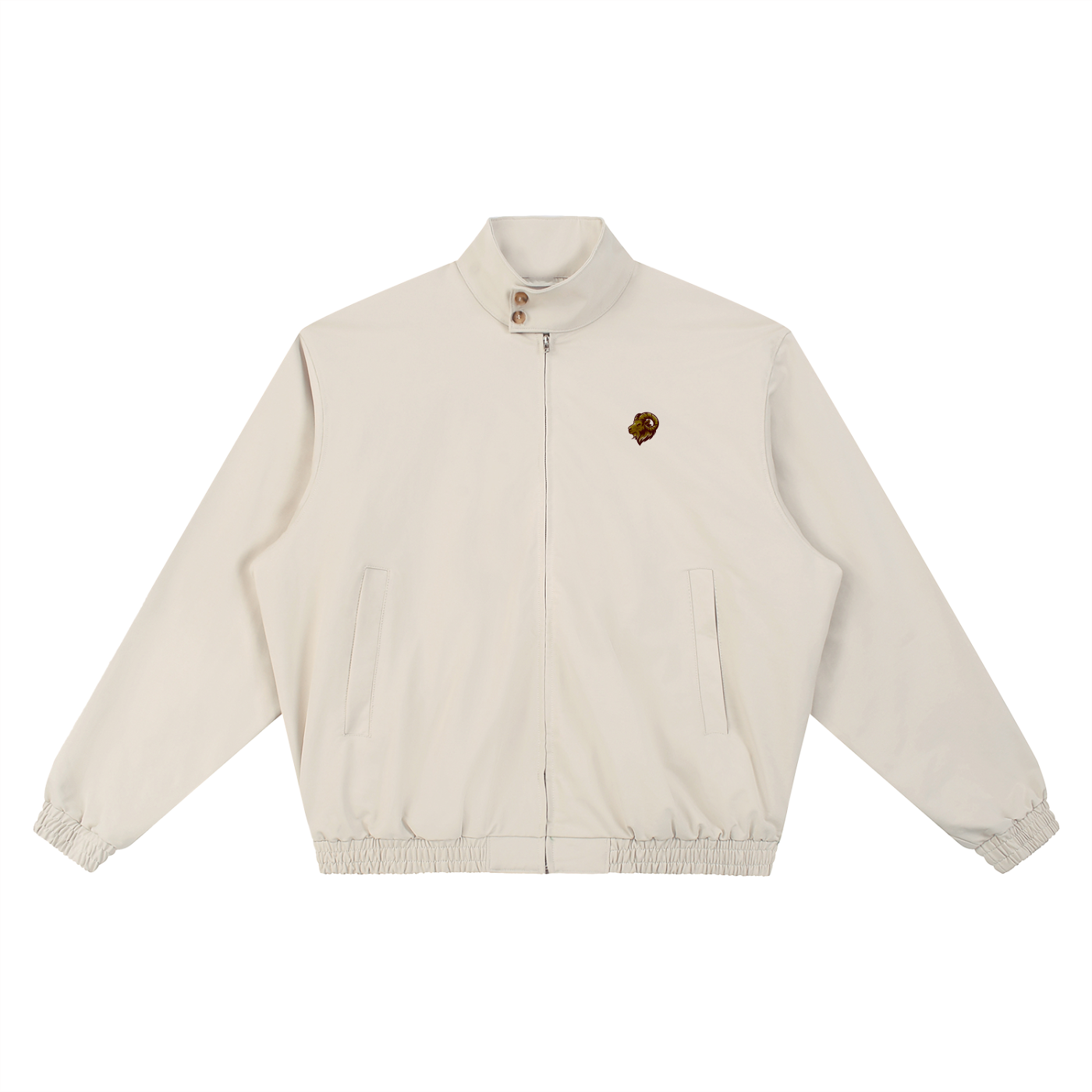 The Gentlemen’s Club Goat Bomber Jacket - Gray Camel
