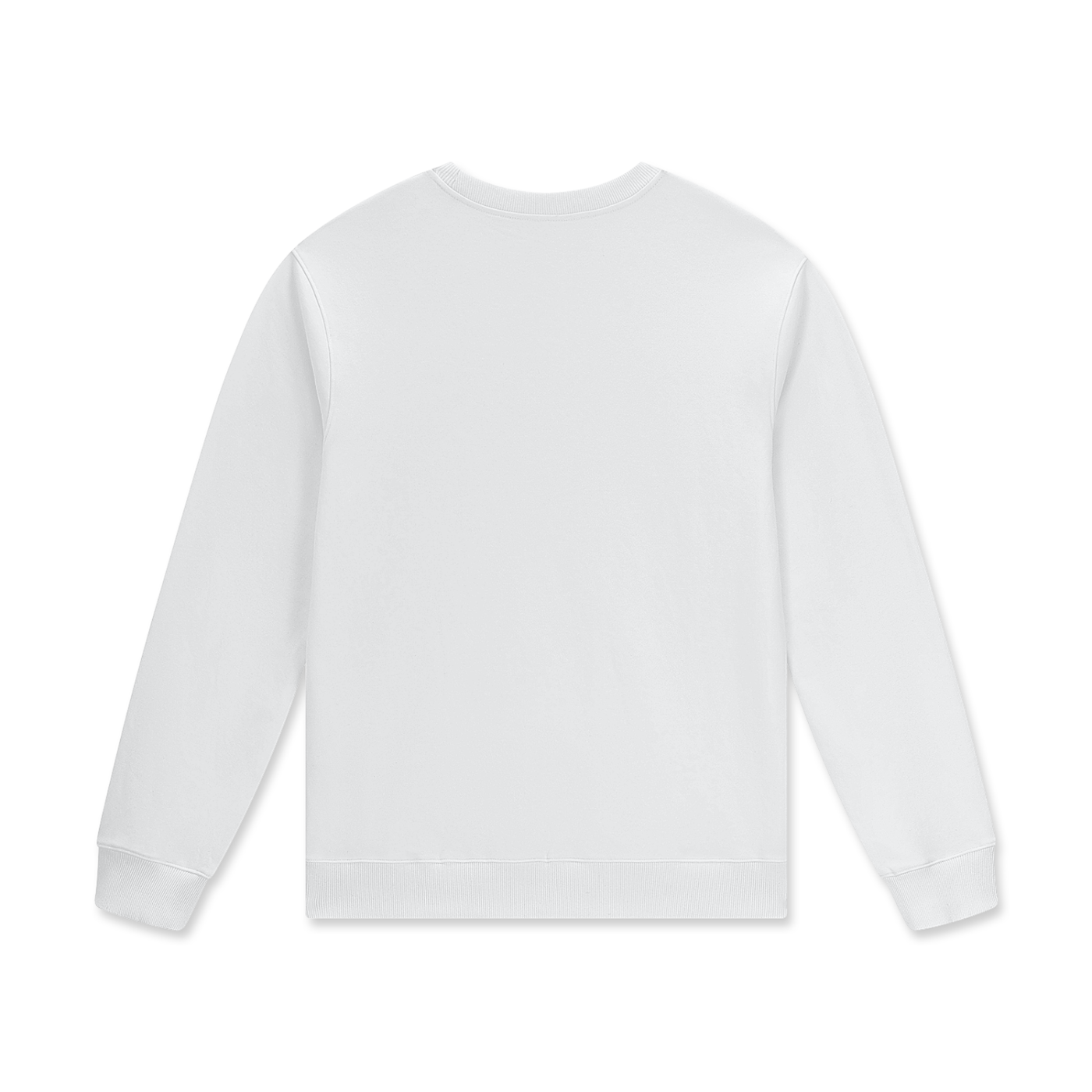 The Gentlemen’s Club Brick Crew Neck Jumper - Lucent White